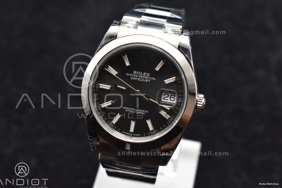 Dial Grey SS Edition Rhodium Best 904L 126330 DateJust Bracelet 597 VS 41 Effortless On VSF 1:1 Oyster 0208